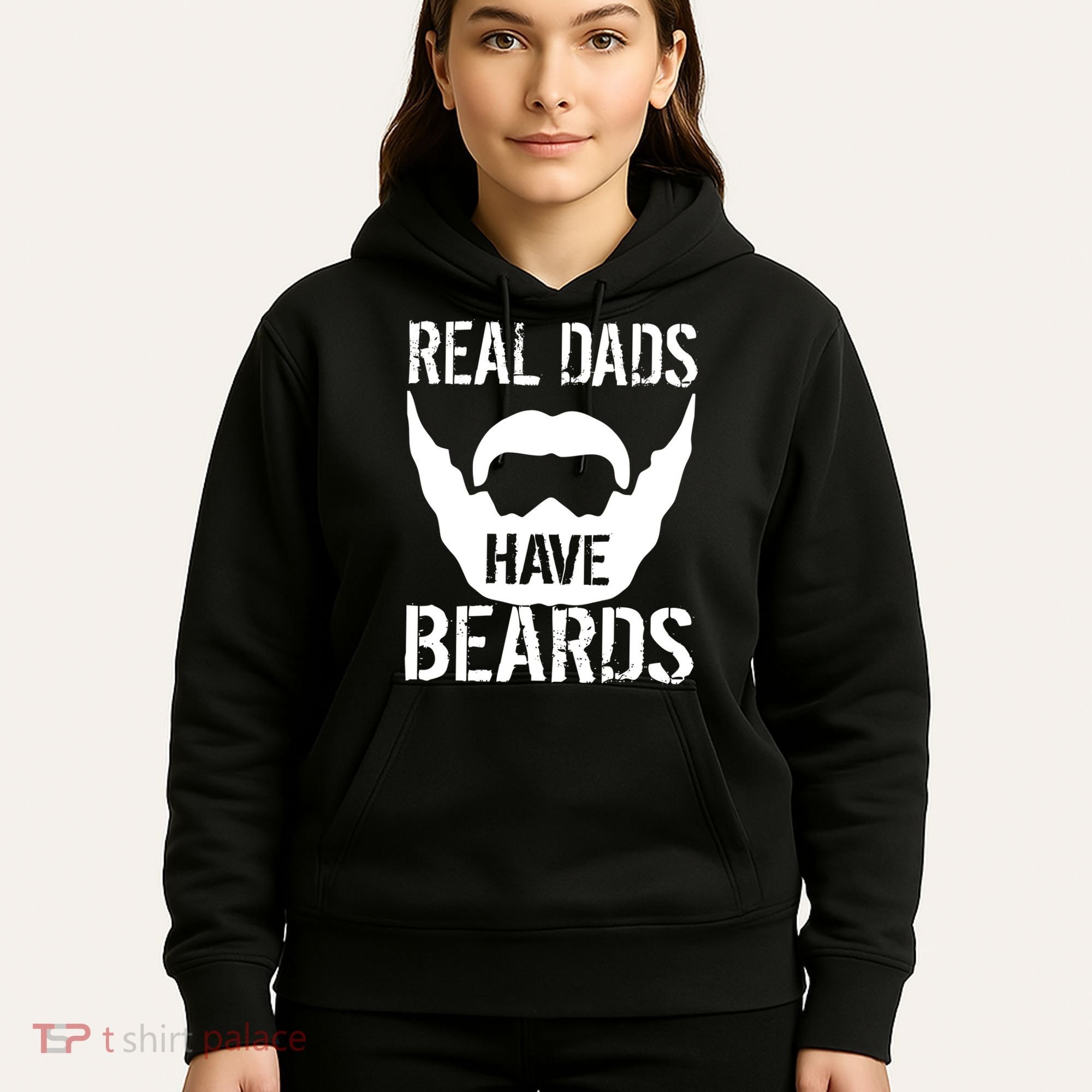 Real Dads Have Beards Hoodie
