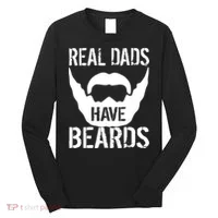 Real Dads Have Beards Long Sleeve Shirt thumb 0