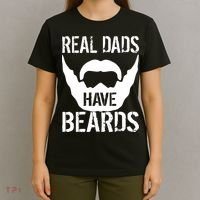 Real Dads Have Beards T-Shirt thumb 4