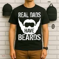 Real Dads Have Beards T-Shirt thumb 6