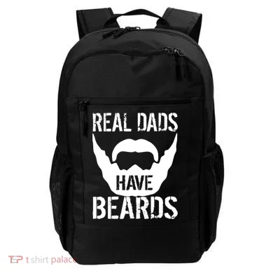 Real Dads Have Beards Backpack