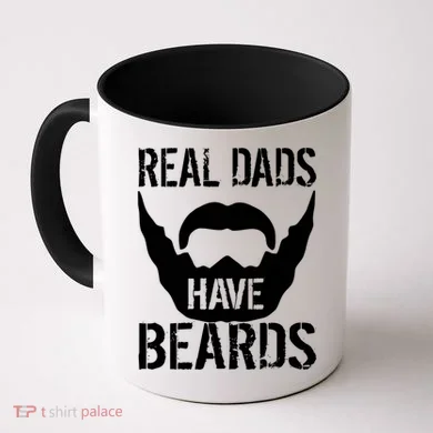 Real Dads Have Beards Coffee Mug