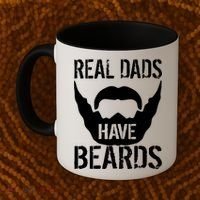 Real Dads Have Beards Coffee Mug thumb 2