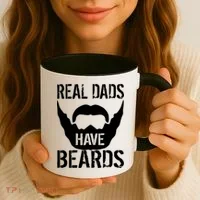 Real Dads Have Beards Coffee Mug thumb 3