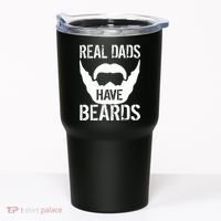 Real Dads Have Beards Tumbler thumb 0