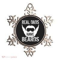 Real Dads Have Beards Ornament thumb 0