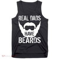 Real Dads Have Beards Tank Top thumb 0