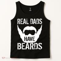 Real Dads Have Beards Tank Top thumb 2
