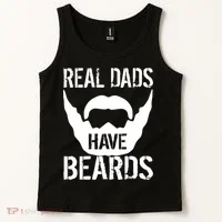 Real Dads Have Beards Tank Top thumb 2