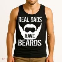 Real Dads Have Beards Tank Top thumb 3
