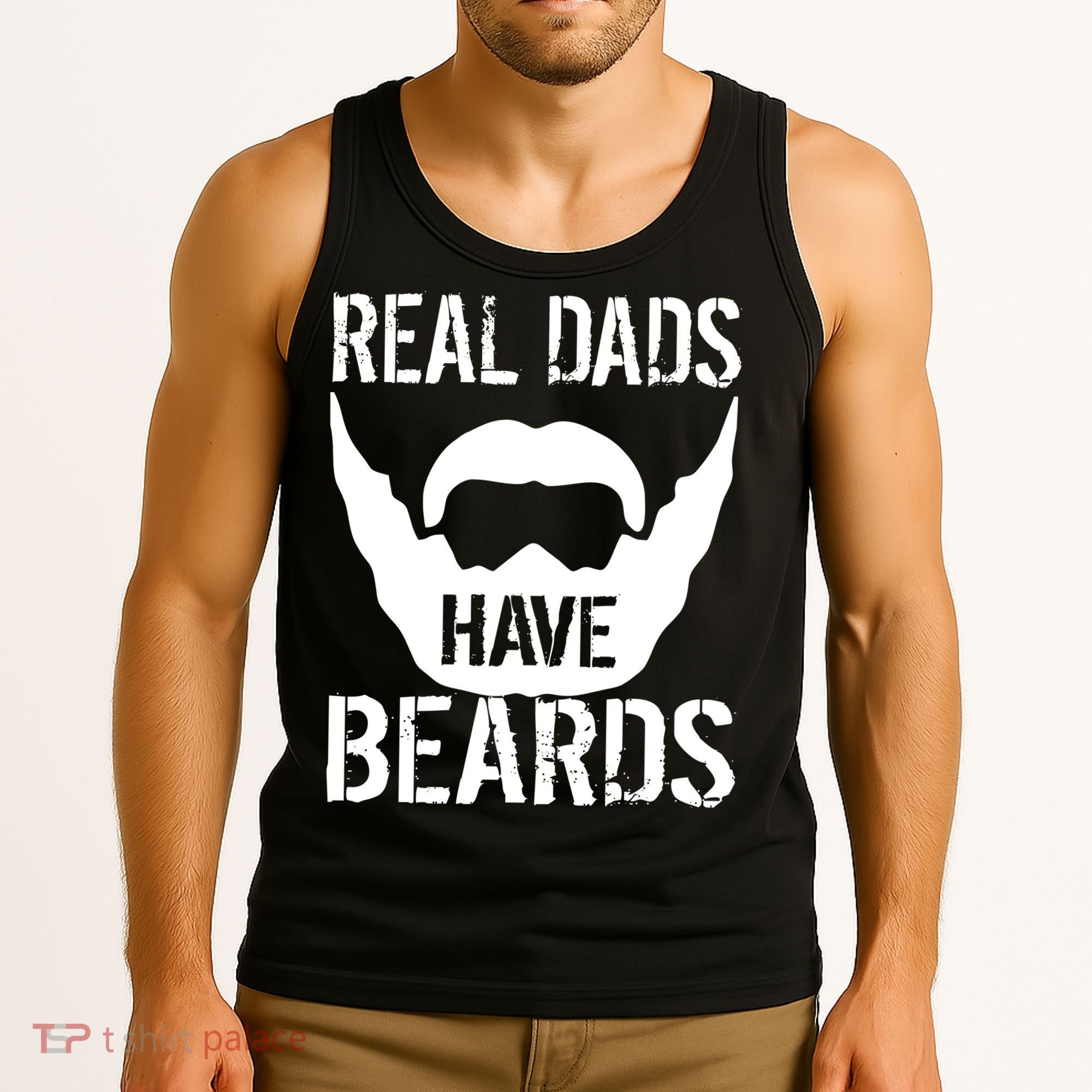 Real Dads Have Beards Tank Top