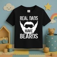 Real Dads Have Beards Toddler T-Shirt thumb 3