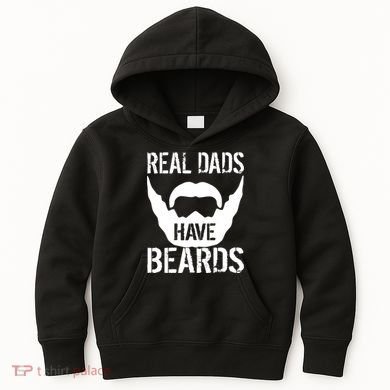 Real Dads Have Beards Kids Hoodie
