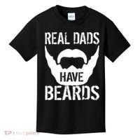 Real Dads Have Beards Kids T-Shirt thumb 0