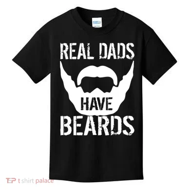 Real Dads Have Beards Kids T-Shirt