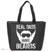 Real Dads Have Beards Tote Bag thumb 0
