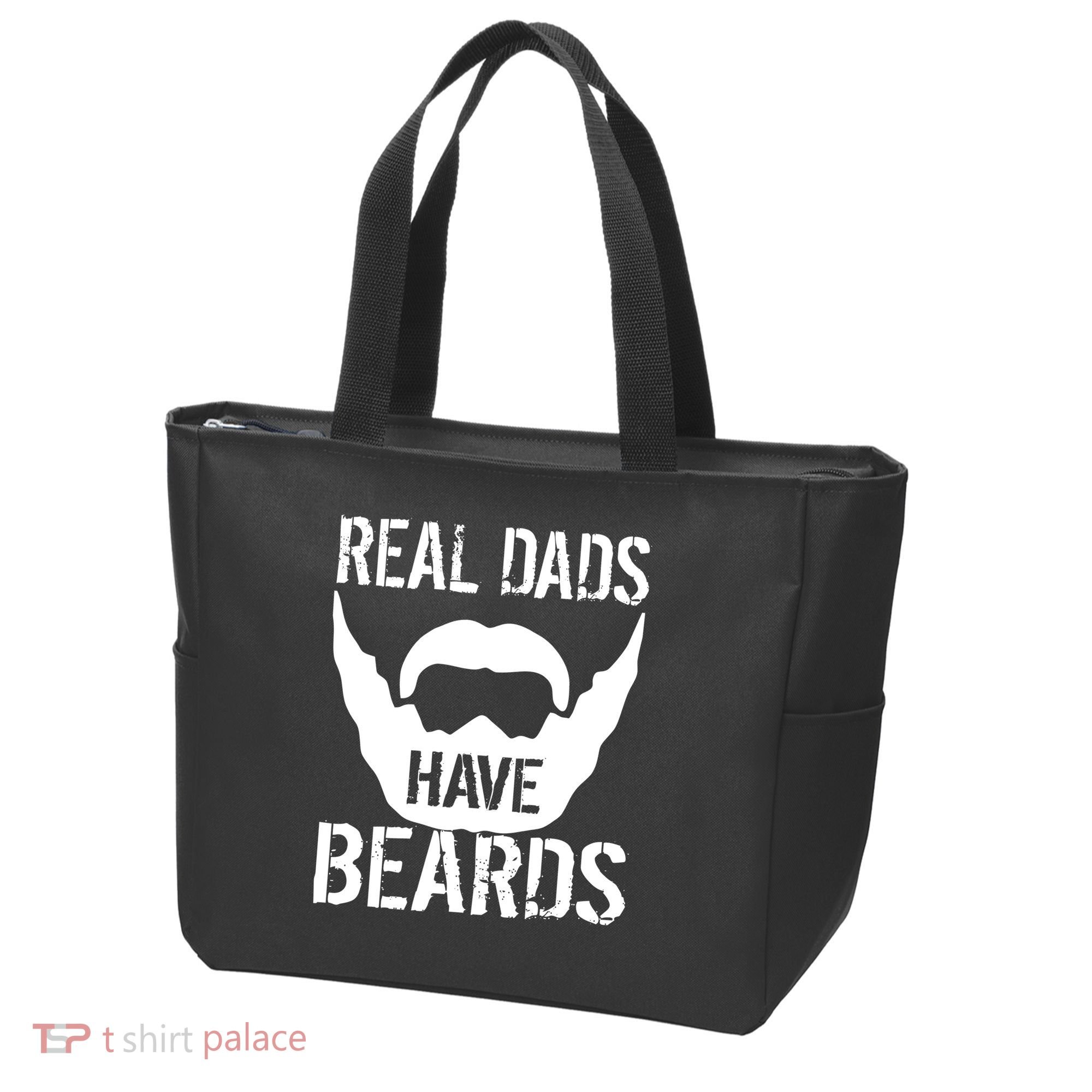 Real Dads Have Beards Tote Bag