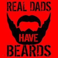 Real Dads Have Beards Santa Hat thumb 1