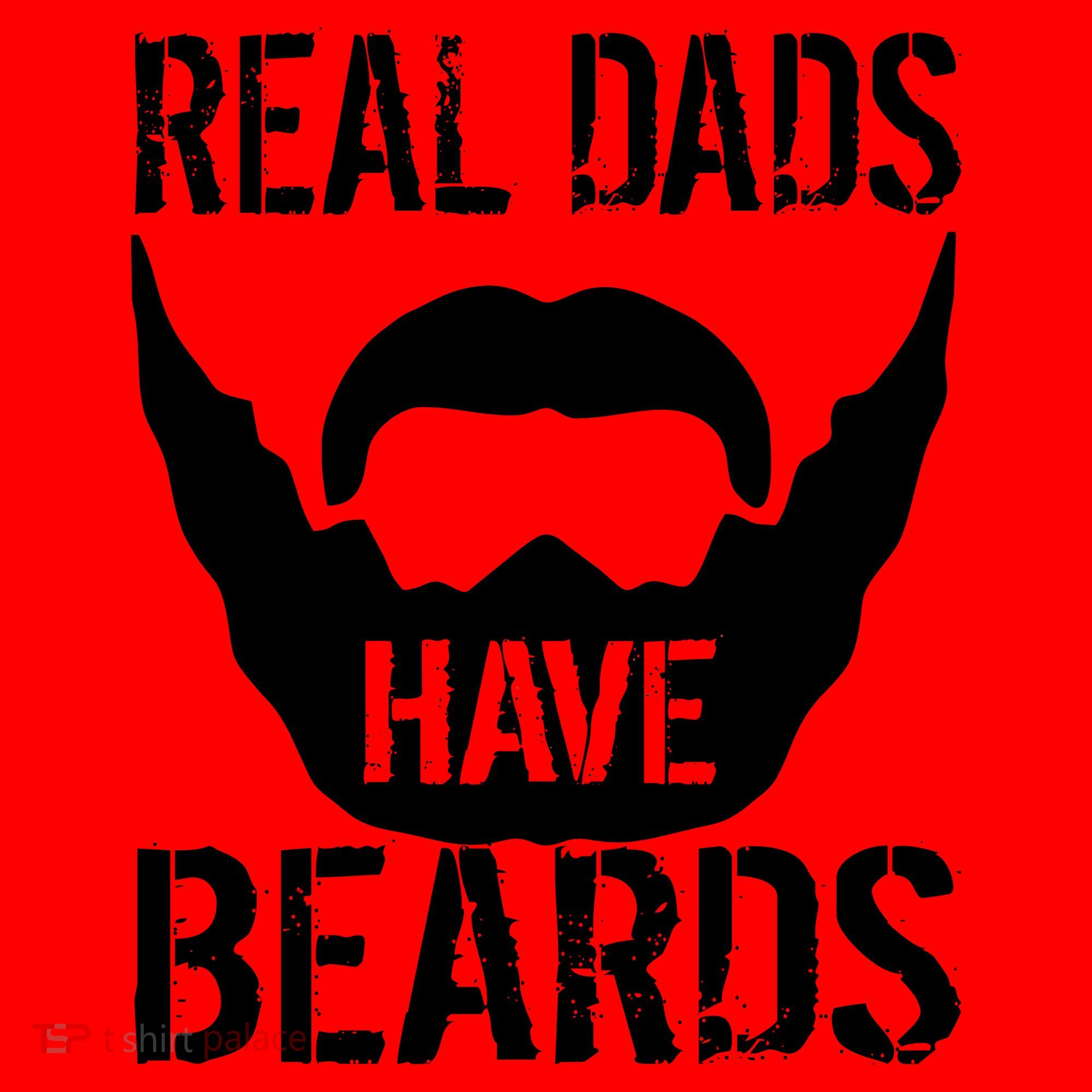 Real Dads Have Beards Santa Hat
