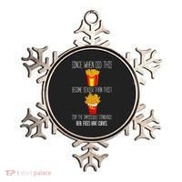 Real Fries Have Curves Funny Curly Fries Ornament thumb 0