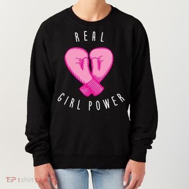 Real Girl Power Boxing  Women's Sweatshirt