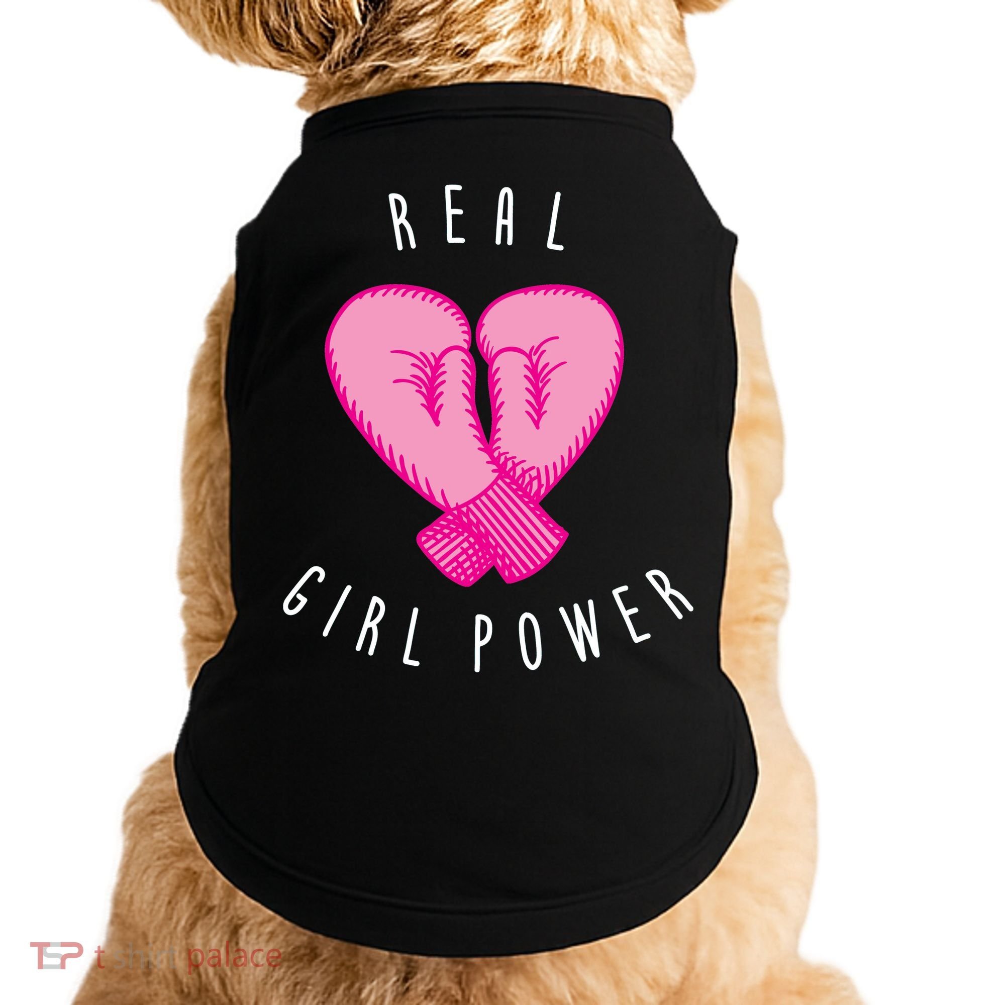 Real Girl Power Boxing  Doggie Tank