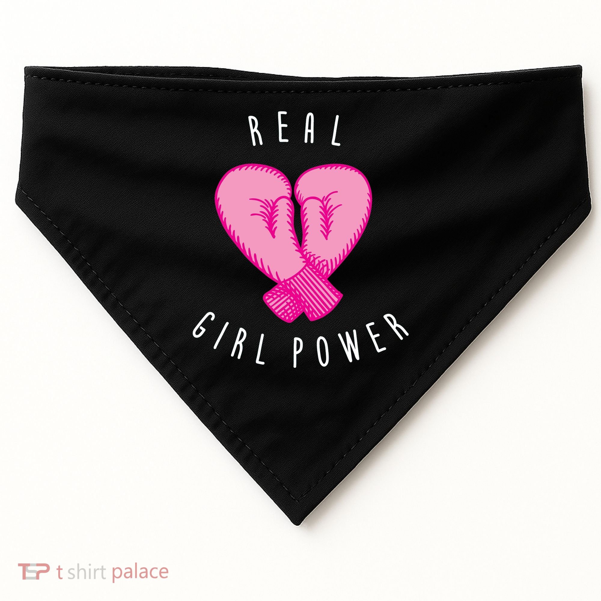 Real Girl Power Boxing  USA-Made Doggie Bandana