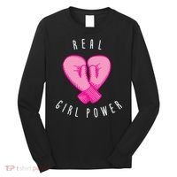 Real Girl Power Boxing  Long Sleeve Shirt thumb 0