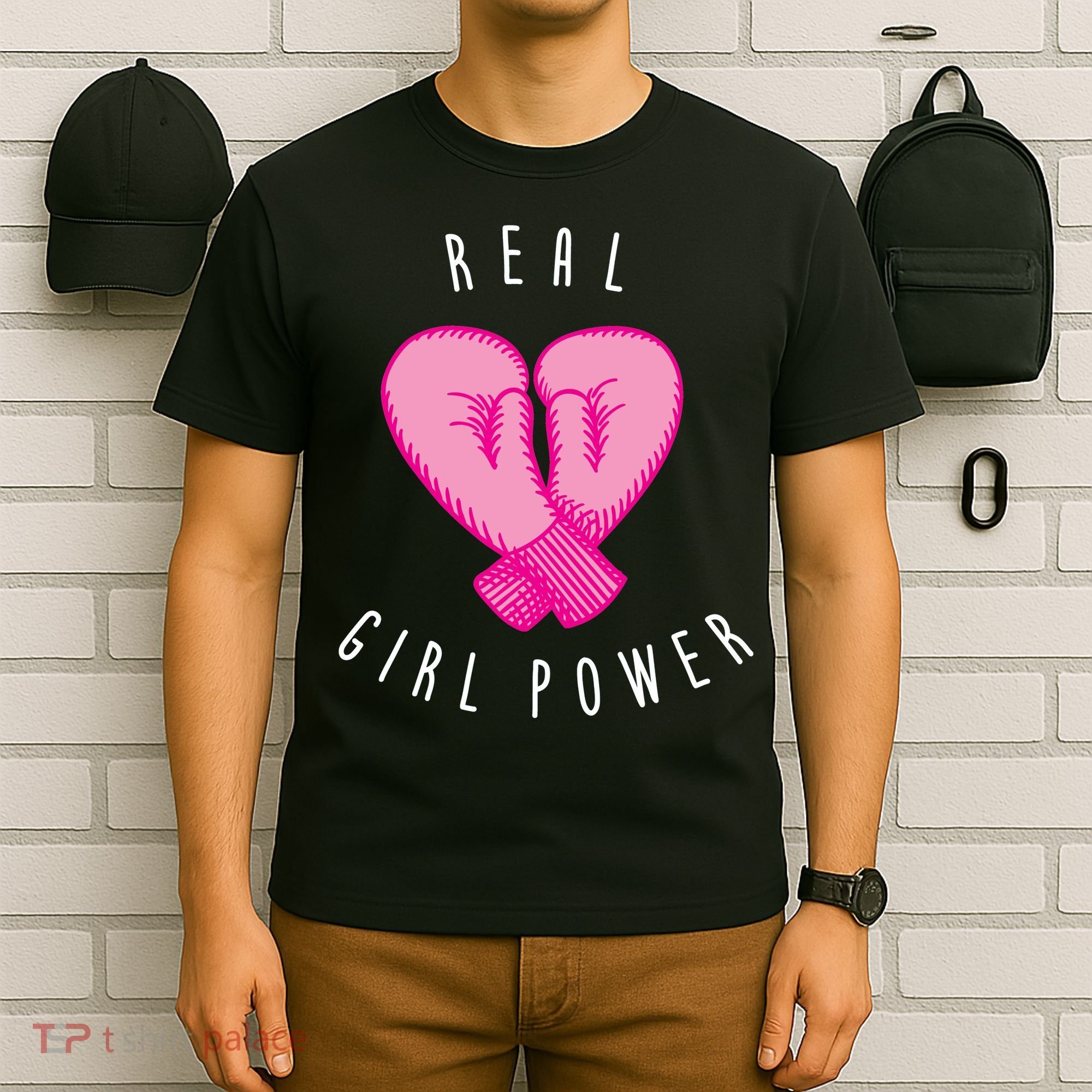 Real Girl Power Boxing  T-Shirt