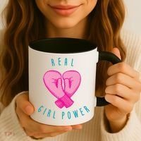 Real Girl Power Boxing  Coffee Mug thumb 3
