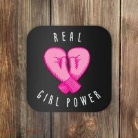 Real Girl Power Boxing  Coaster thumb 0