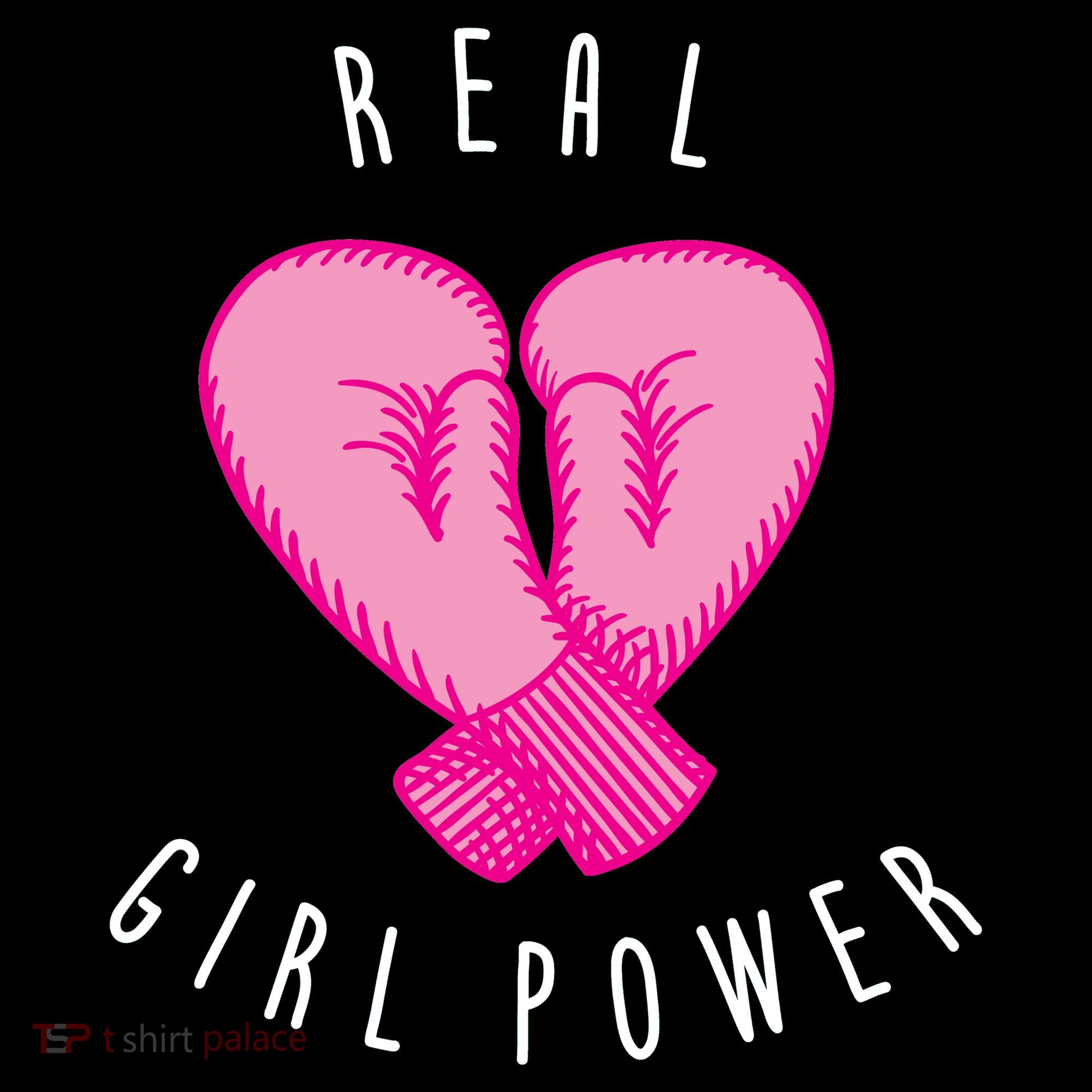 Real Girl Power Boxing  Women's Hoodie