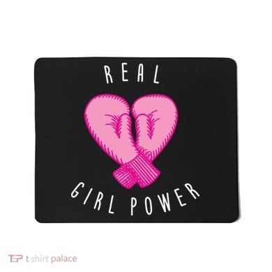 Real Girl Power Boxing  Mousepad