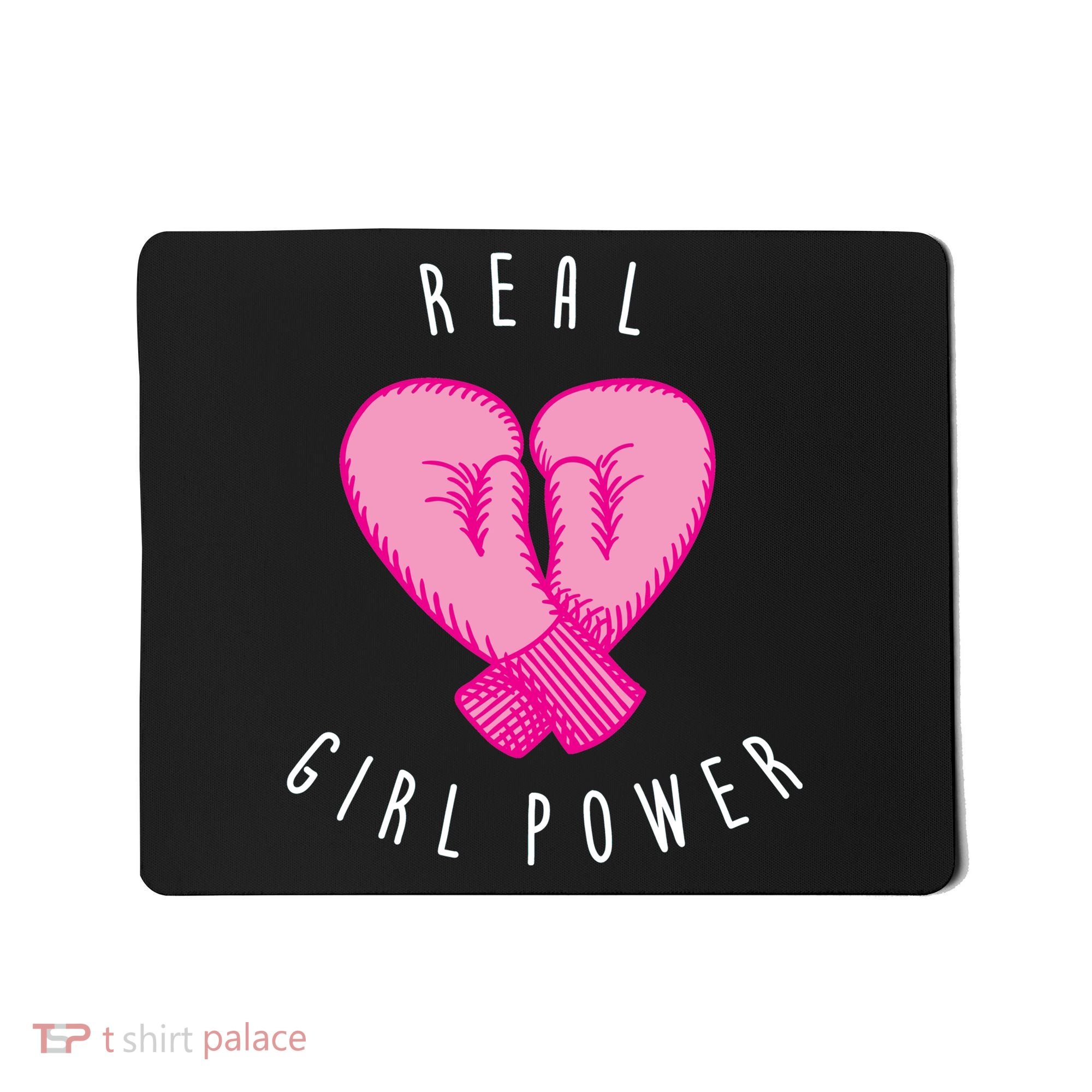 Real Girl Power Boxing  Mousepad