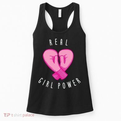 Real Girl Power Boxing  Women's Tank Top