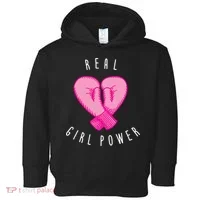 Real Girl Power Boxing  Toddler Hoodie thumb 0