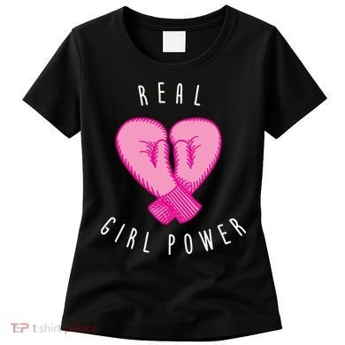 Real Girl Power Boxing  Women's T-Shirt