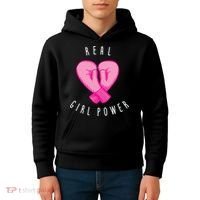 Real Girl Power Boxing  Kids Hoodie thumb 4