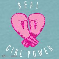 Real Girl Power Boxing  Sueded Cloud Jersey T-Shirt thumb 2