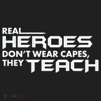 Real Heroes Don't Wear Capes They Teach Tumbler thumb 3