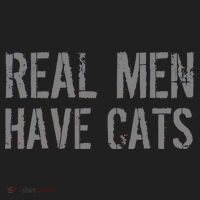 Real Men Have Cats Funny Women's Sweatshirt thumb 2