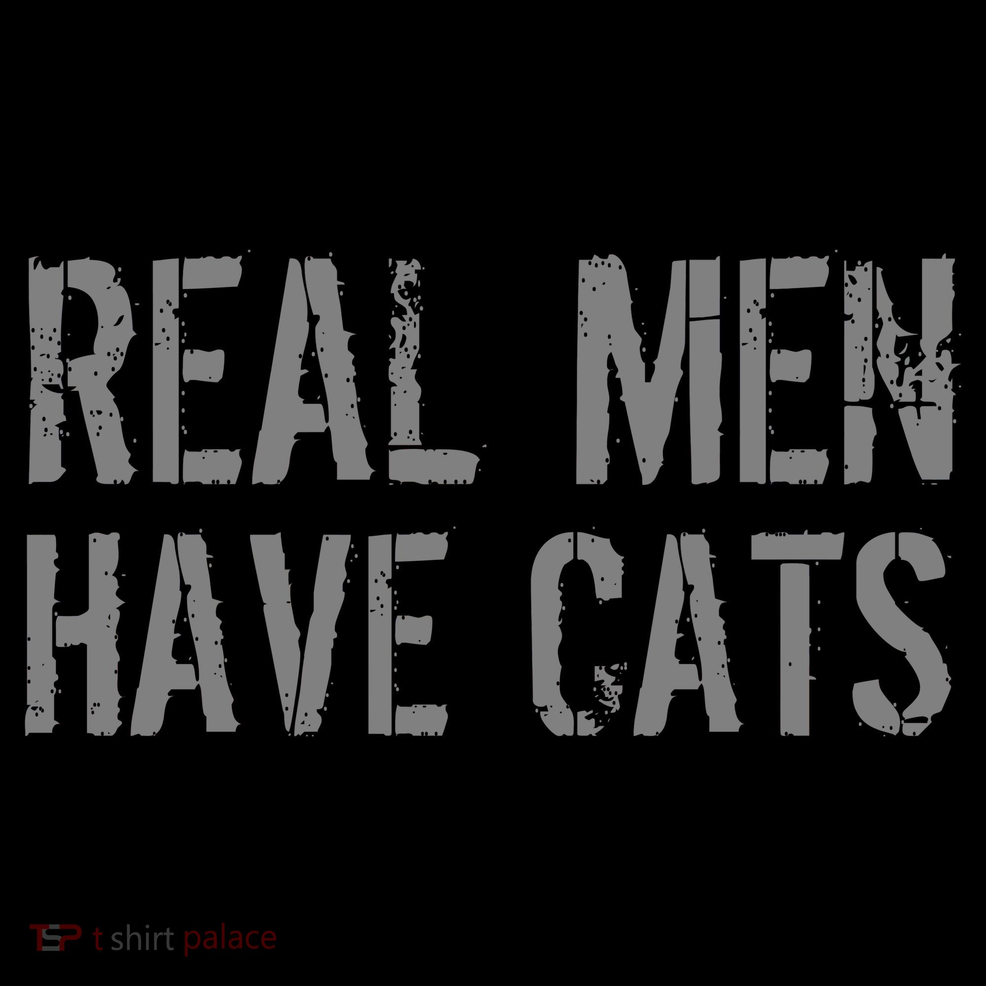 Real Men Have Cats Funny Mousepad