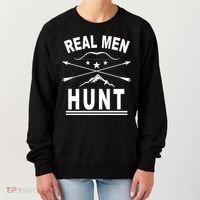 Real Men Hunt Women's Sweatshirt thumb 0