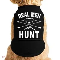 Real Men Hunt Doggie Tank thumb 0