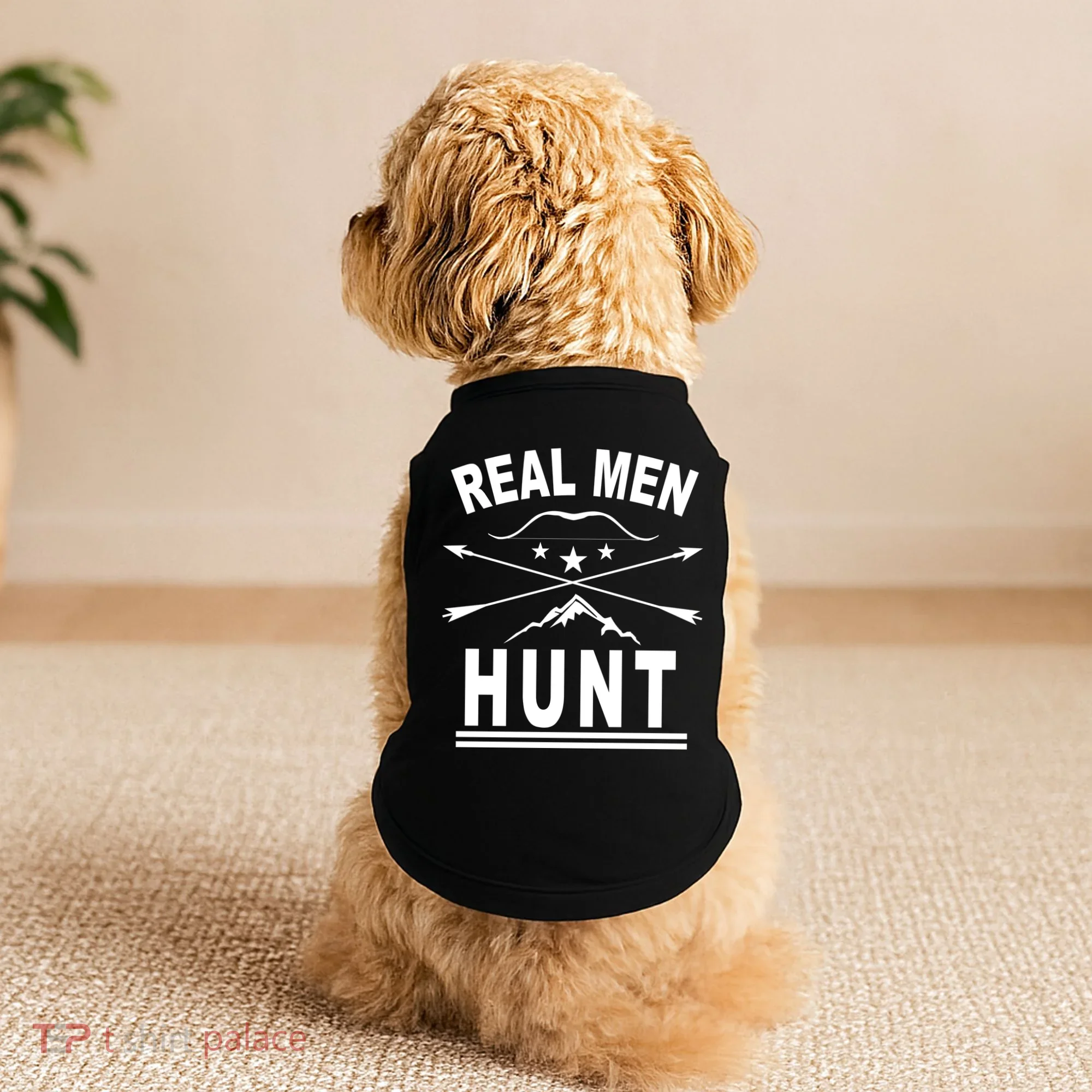 Real Men Hunt Doggie Tank