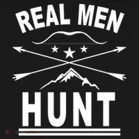 Real Men Hunt Doggie Tank thumb 4