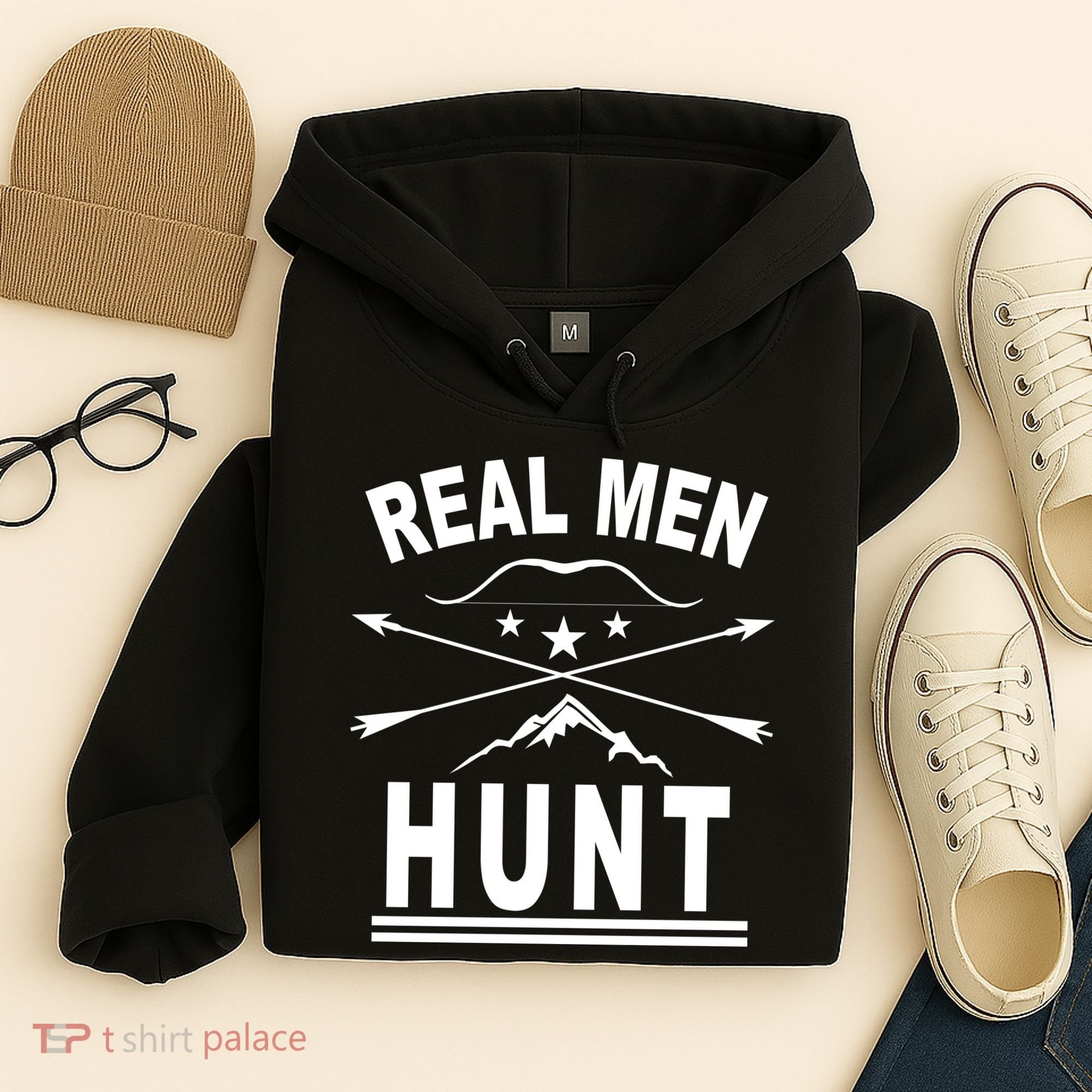 Real Men Hunt Hoodie