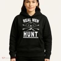 Real Men Hunt Hoodie thumb 5