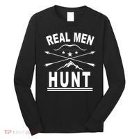 Real Men Hunt Long Sleeve Shirt thumb 0