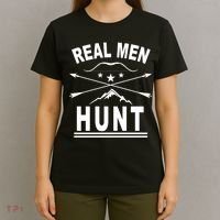 Real Men Hunt T-Shirt thumb 4